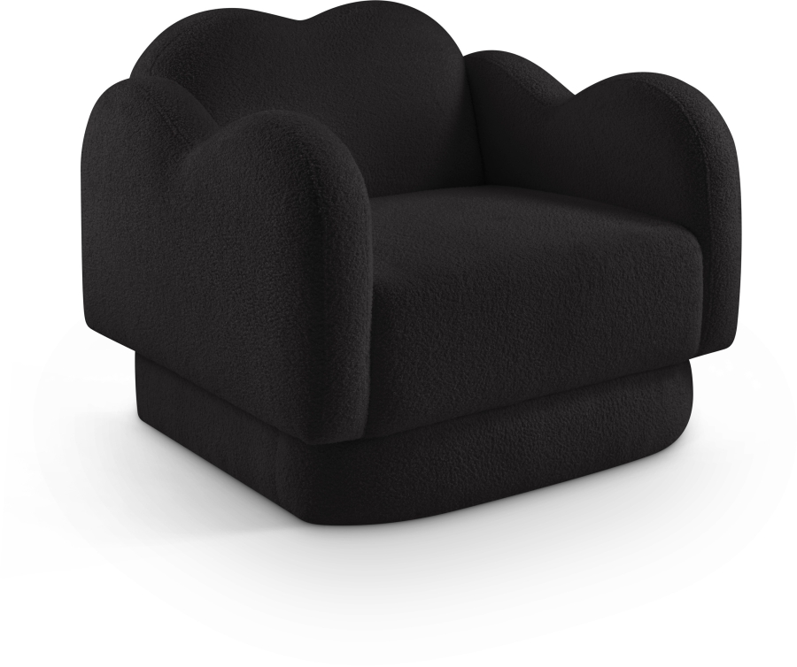 Bloom Teddy Fabric Upholstered Accent Chair
