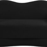 Bloom 58" Teddy Fabric Upholstered Upholstered Loveseat