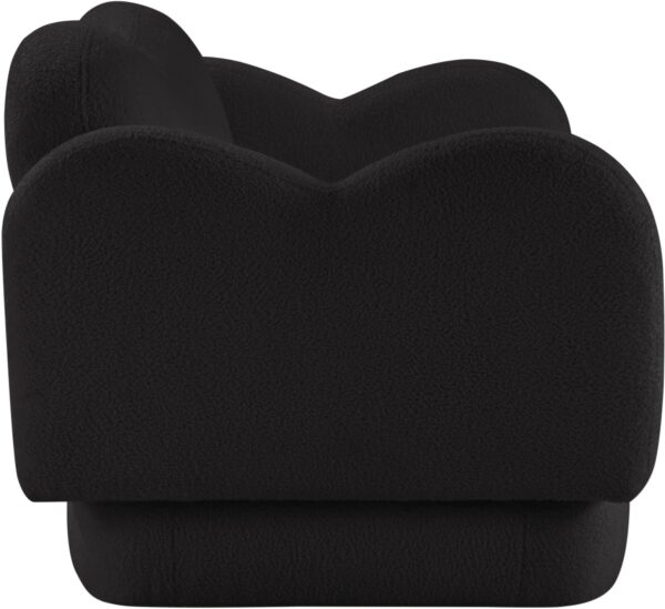 Bloom 58" Teddy Fabric Upholstered Upholstered Loveseat