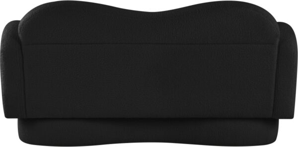 Bloom 58" Teddy Fabric Upholstered Upholstered Loveseat