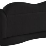 Bloom 58" Teddy Fabric Upholstered Upholstered Loveseat