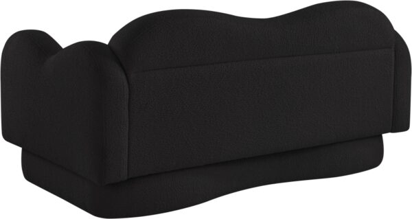 Bloom 58" Teddy Fabric Upholstered Upholstered Loveseat