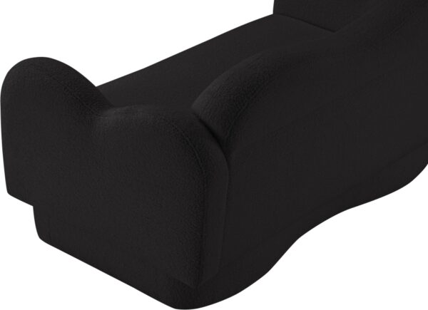 Bloom 58" Teddy Fabric Upholstered Upholstered Loveseat