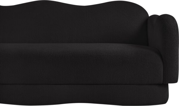 Bloom 82" Teddy Fabric Upholstered Upholstered Sofa