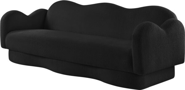Bloom 82" Teddy Fabric Upholstered Upholstered Sofa