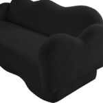 Bloom 82" Teddy Fabric Upholstered Upholstered Sofa