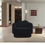 Bloom Velvet Upholstered Accent Chair
