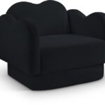Bloom Velvet Upholstered Accent Chair
