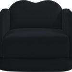 Bloom Velvet Upholstered Accent Chair