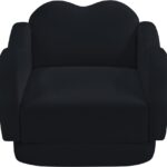 Bloom Velvet Upholstered Accent Chair