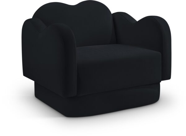 Bloom Velvet Upholstered Accent Chair