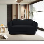 Bloom 58" Velvet Upholstered Upholstered Loveseat