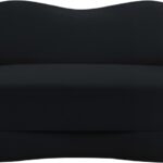 Bloom 58" Velvet Upholstered Upholstered Loveseat