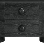 Bubble Solid Wood And Oak Veneer Sideboard / Buffet