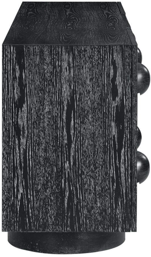 Bubble Solid Wood And Oak Veneer Sideboard / Buffet