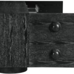 Bubble Solid Wood And Oak Veneer Sideboard / Buffet