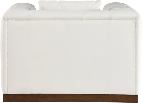 Mallina Vegan Leather Upholstered Accent Chair