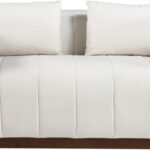 Mallina 67" Vegan Leather Upholstered Upholstered Loveseat