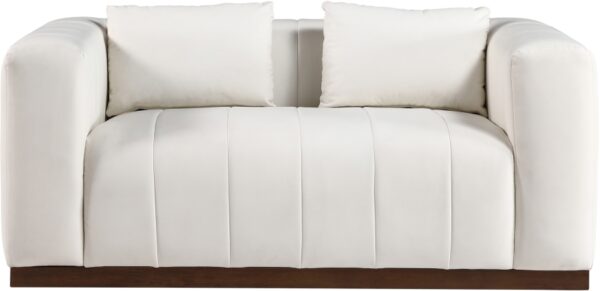 Mallina 67" Vegan Leather Upholstered Upholstered Loveseat