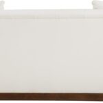 Mallina 90.5" Vegan Leather Upholstered Upholstered Sofa