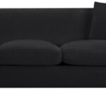 Penelope 66.5" Chenille Fabric Upholstered Upholstered Loveseat