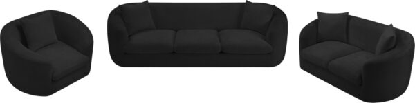Penelope 66.5" Chenille Fabric Upholstered Upholstered Loveseat
