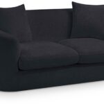 Penelope 66.5" Chenille Fabric Upholstered Upholstered Loveseat