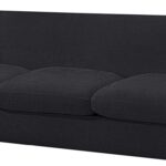 Penelope 92.5" Chenille Fabric Upholstered Upholstered Sofa