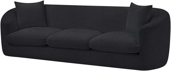 Penelope 92.5" Chenille Fabric Upholstered Upholstered Sofa