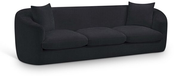 Penelope 92.5" Chenille Fabric Upholstered Upholstered Sofa
