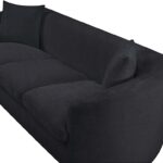 Penelope 92.5" Chenille Fabric Upholstered Upholstered Sofa