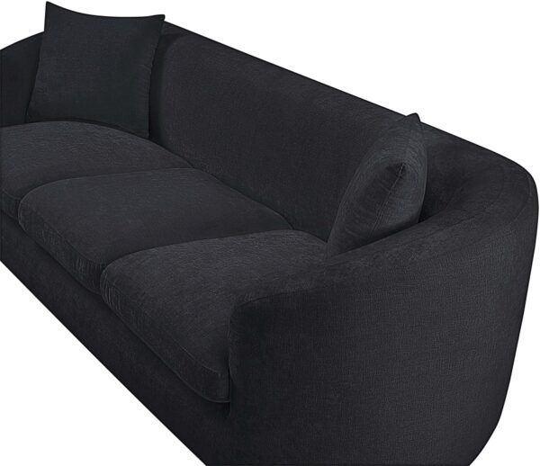 Penelope 92.5" Chenille Fabric Upholstered Upholstered Sofa