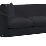 Penelope 92.5" Chenille Fabric Upholstered Upholstered Sofa