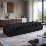 Rumble Vegan Leather Upholstered Bench