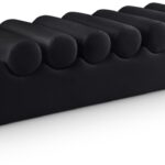 Rumble Vegan Leather Upholstered Bench