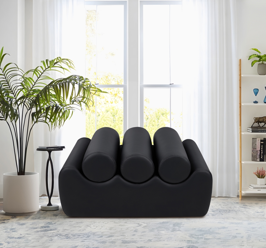 Rumble Vegan Leather Upholstered Bench