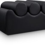 Rumble Vegan Leather Upholstered Bench