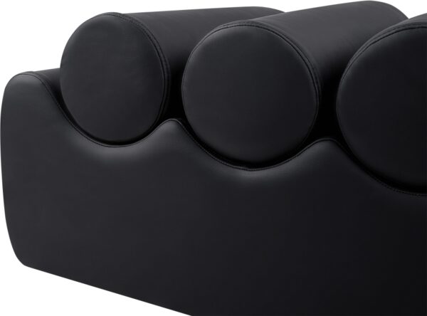 Rumble Vegan Leather Upholstered Bench