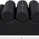 Rumble Vegan Leather Upholstered Bench