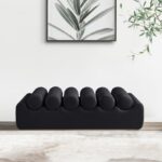 Rumble Vegan Leather Upholstered Bench