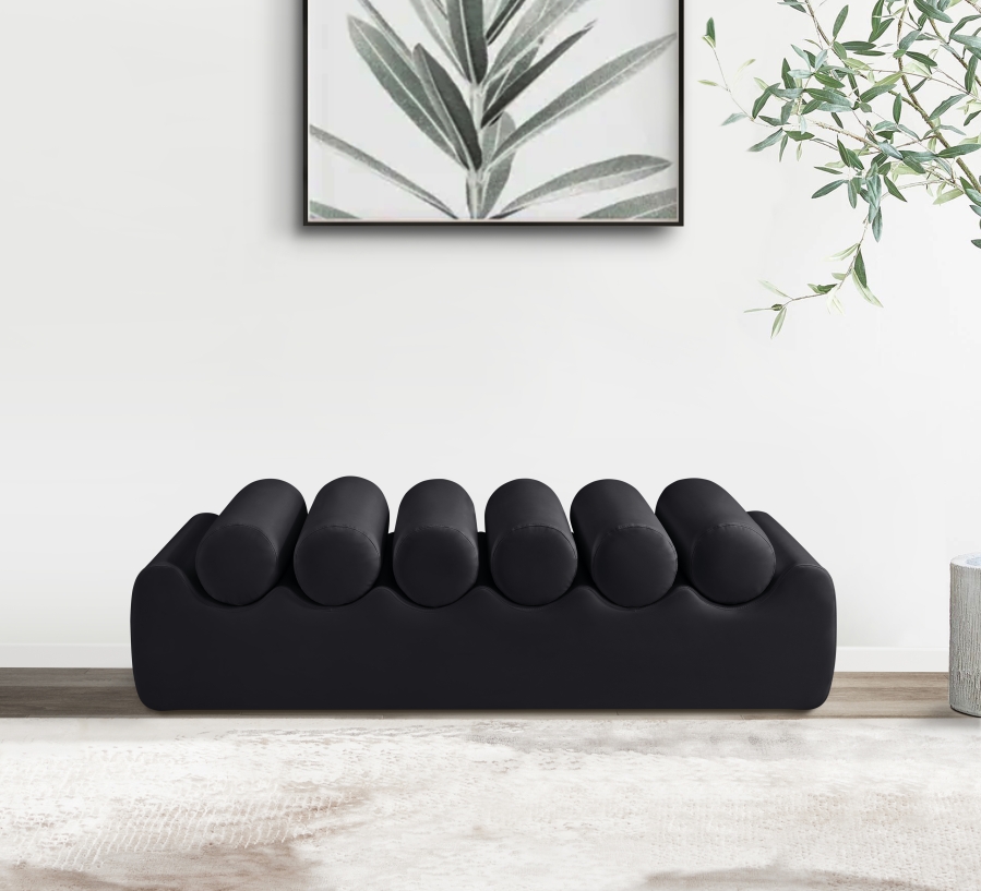 Rumble Vegan Leather Upholstered Bench
