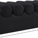 Rumble Vegan Leather Upholstered Bench