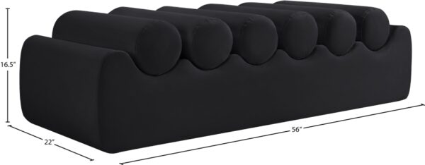 Rumble Vegan Leather Upholstered Bench
