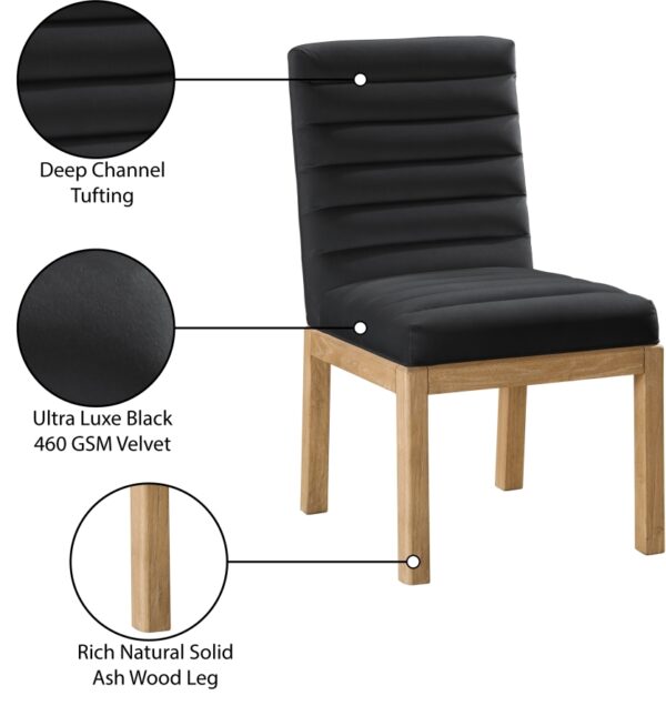 Evelyn Velvet Upholstered Dining Chair