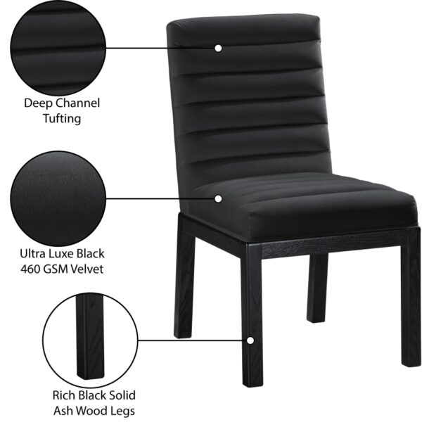 Evelyn Velvet Upholstered Dining Chair
