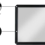 Parker Ash Veneer Framed Mirror