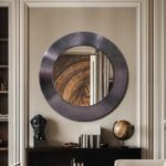 Sphere Iron Frame Mirror