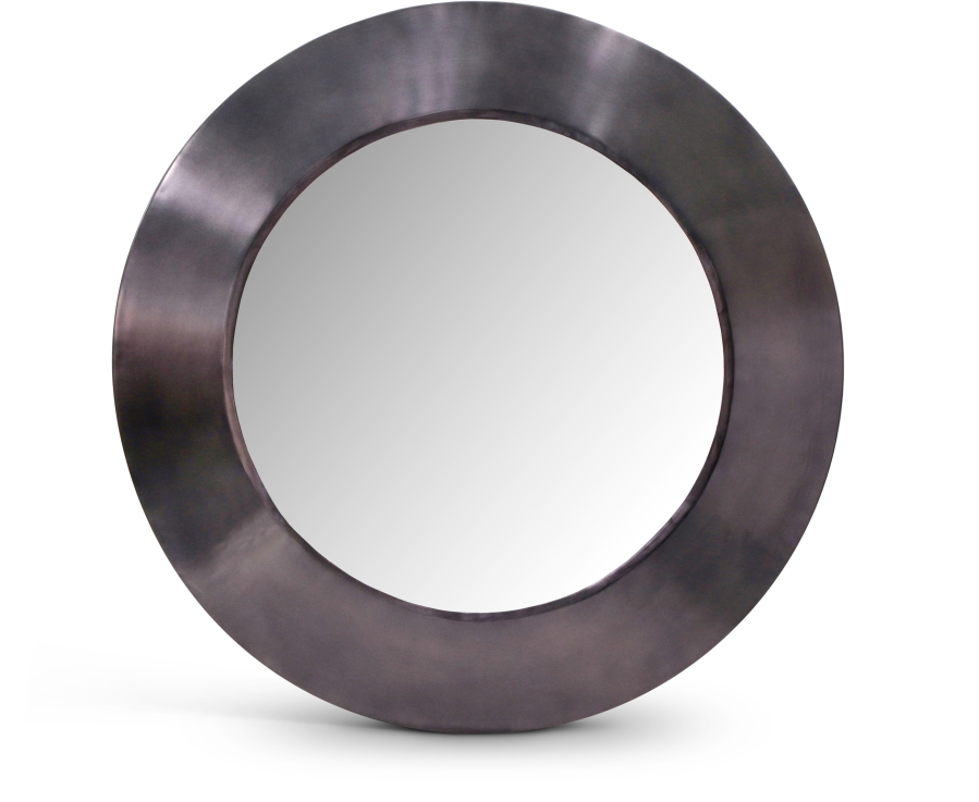 Sphere Iron Frame Mirror