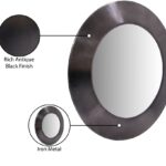 Sphere Iron Frame Mirror