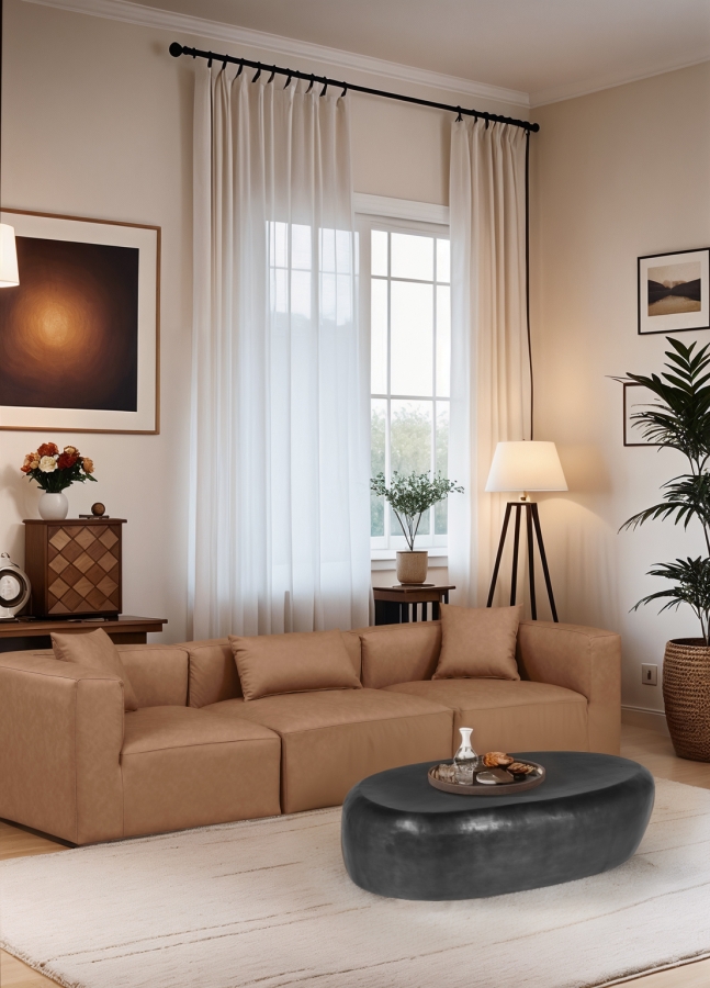 Capsule Aluminum Coffee Table
